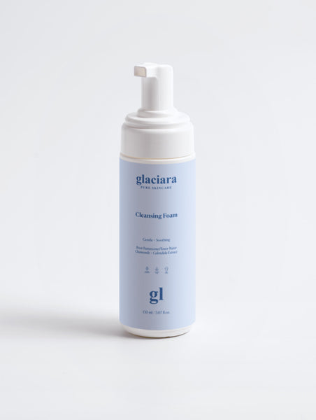 Gentle Cleansing Foam: COSMOS Natural · Glaciara